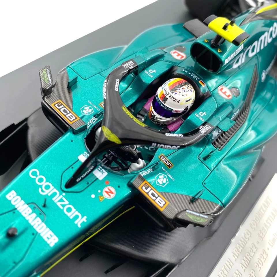 Modellino F1 Minichamps 1/18 Aston Martin Cognizant F1 Team AMR22 Monaco GP 2... - Immagine 3 di 4