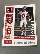 2021 Chronicles Draft Picks Elijah Moore Rookie NM