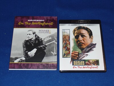 On the Waterfront - 4K UHD + Blu-Ray w/ SLIPCOVER!!! 4 Disc Set!
