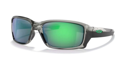 New Oakley STRAIGHTLINK Sunglasses | 9331-03 Grey Ink / Jade Iridium Lens
