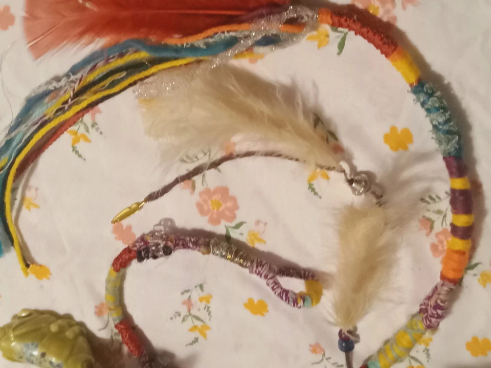 Extensión rastas gruesas HANDMAN acento loc 33"" envoltura para el cabello - clip para plumas Foto 4 de 4