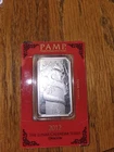 2012 PAMP Suisse Lunar Dragon 1oz Silver Bar Open