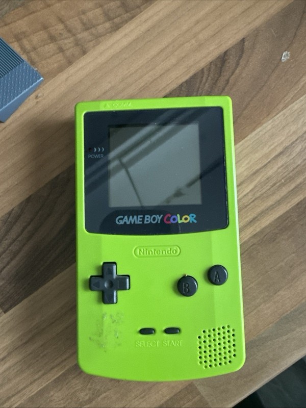 Nintendo Game Boy Color CGB-001 With Games And Case