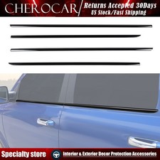 For Dodge Ram 1500 2011 2012 2013-2018 Stainless Steel Chrome Window Sill Trim