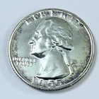 1955 Proof Washington Quarter 90% Silver MS MINT STATE DETAILS FREE SHIP #8492