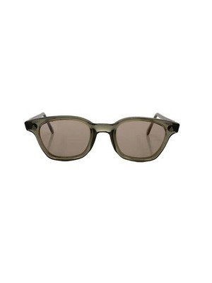American Optical Gummistiefel Sonnenbrille khakifarbenes Gestell braune Gläse...
