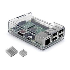 Raspberry Pi 3 b Case, Raspberry Pi 3 Model B Transparent Case with Clear