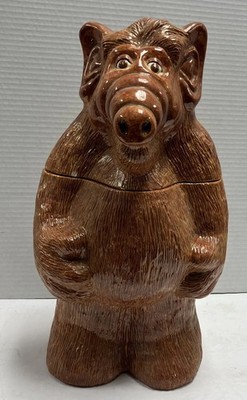 ALF Cookie Jar 1980s T.V. Show Large 14'' Vintage Rare - Some Small Chips 