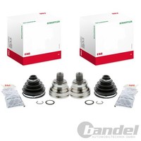 2X Schaeffler Fag ANTRIEBSWELLENGELENK-SATZ Radseitig Passend FüR Audi 100 80 90