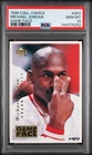 MICHAEL JORDAN 1996 COLLECTORS CHOICE 2 GAME FACE PSA 10 GEM MINT POP 26 RARE