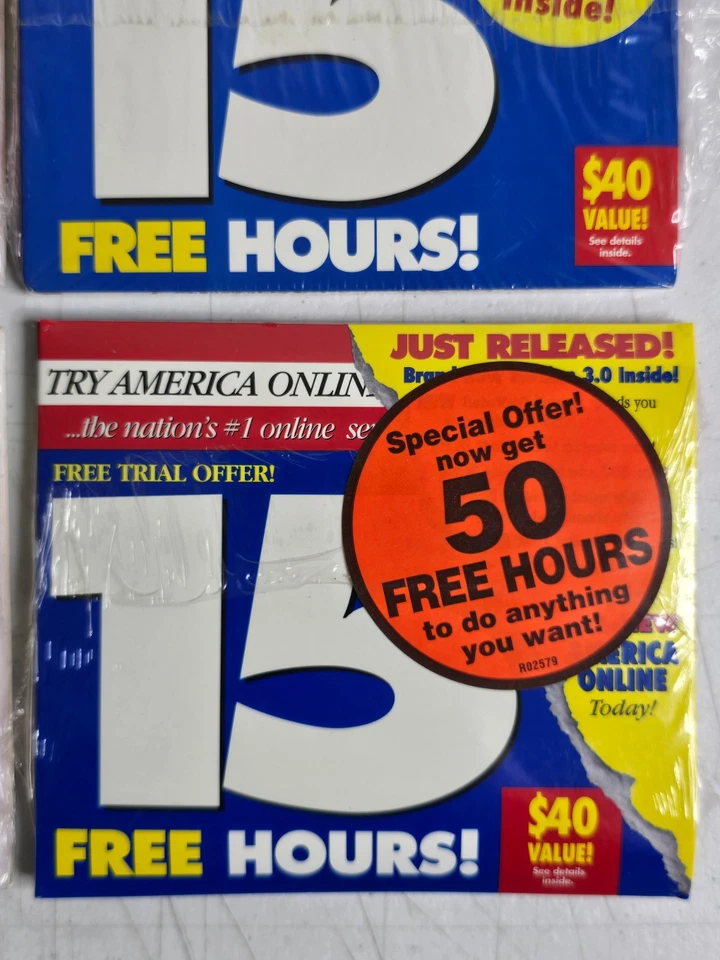 AOL Version 3.0 1996 America Online 3.5" Vintage Floppy Disk Unique Package! - Image 4 of 4