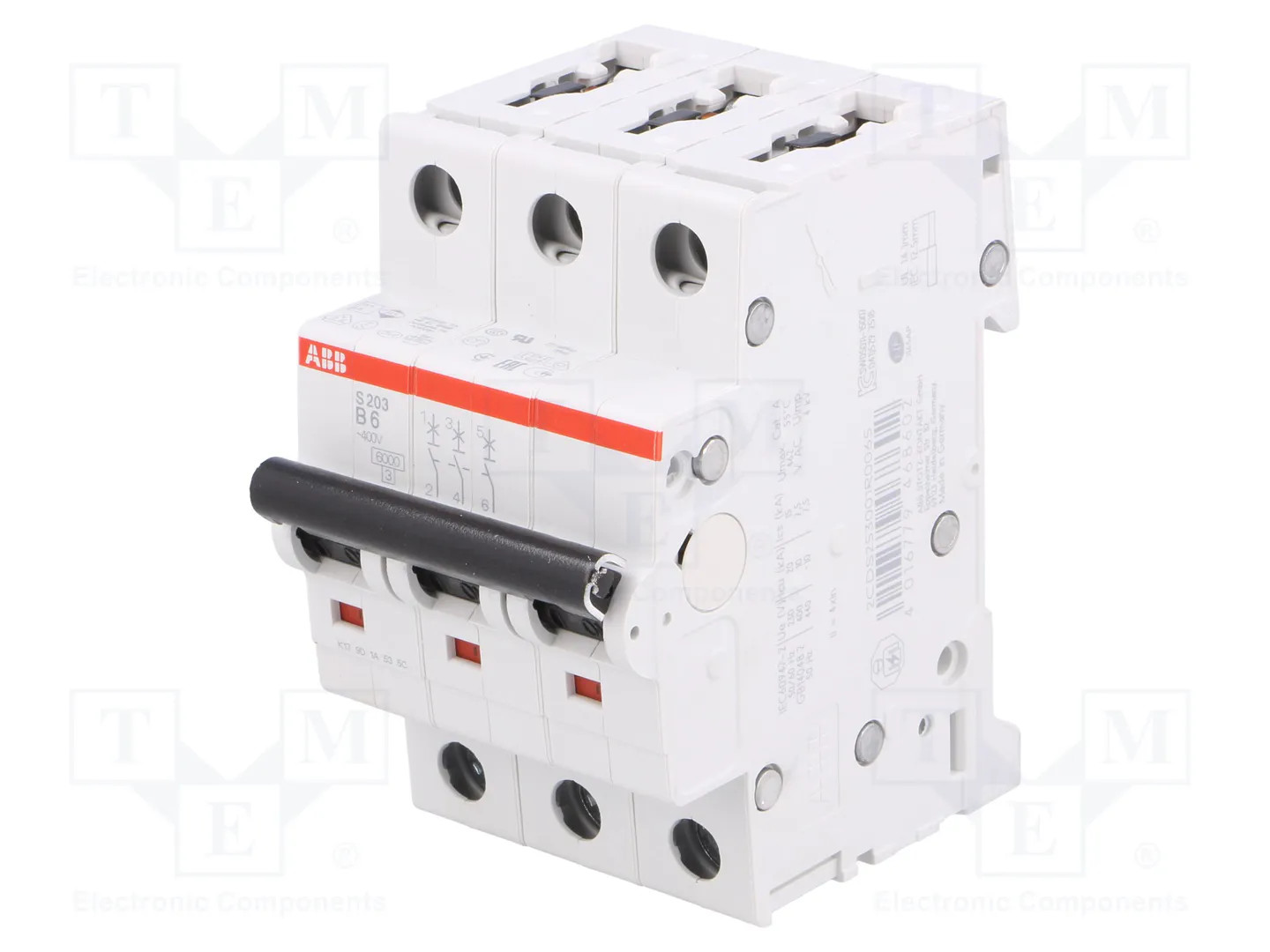 2x ABB S203-B6 S 203 B 6 Sicherungsautomat / Miniature Circuit Breaker -used- - Image 4