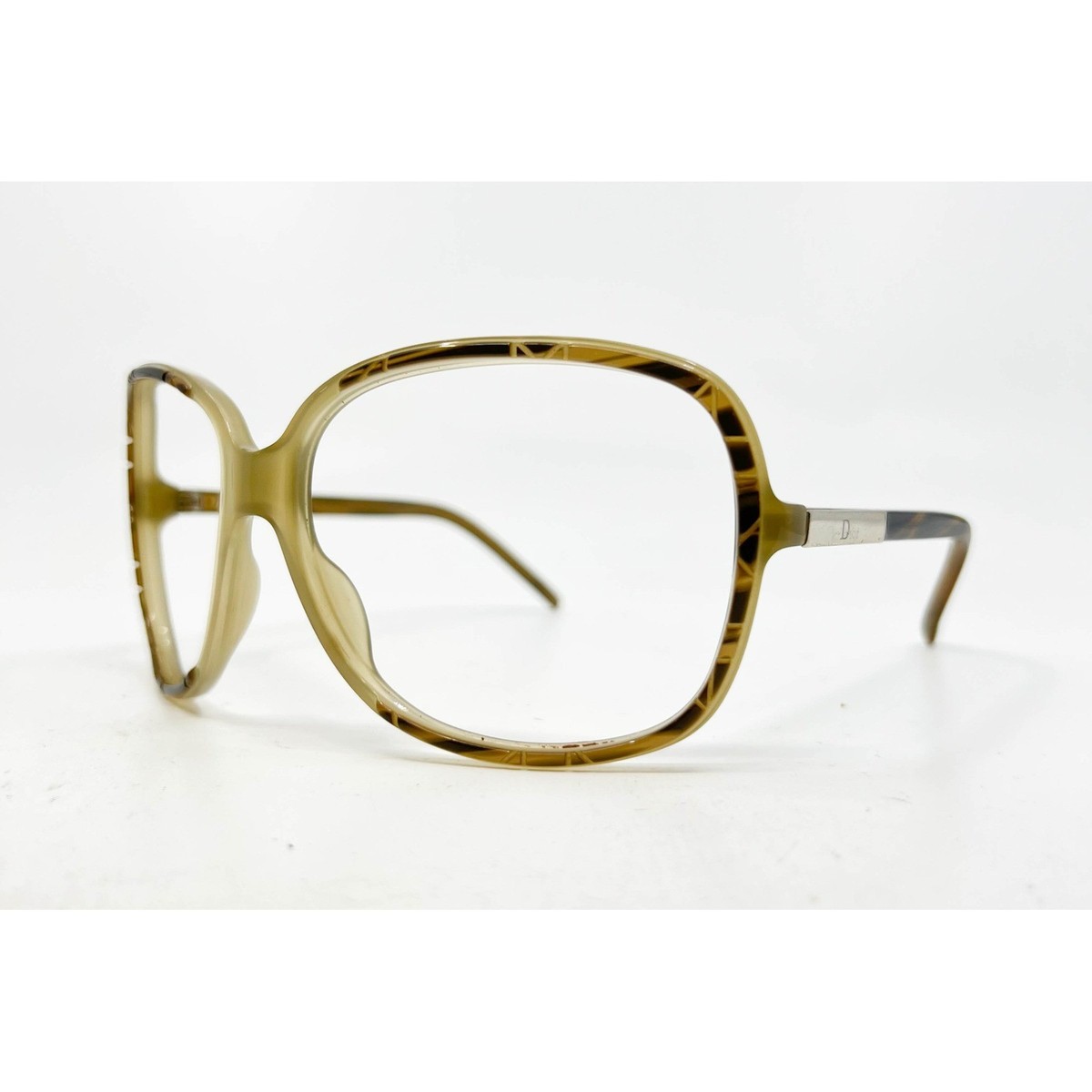 Vintage Christian Dior Eyeglass Frames Retro 60s 70s Gold Glasses Tortoise Shell Archive Vintage Eyeglasses CHRISTIAN DIOR Monsieur, 1980s  main image 2