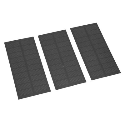 3Pcs Mini Solar Panel Charger 1.3W Monocrystalline PET For Battery Mobile P RCNR