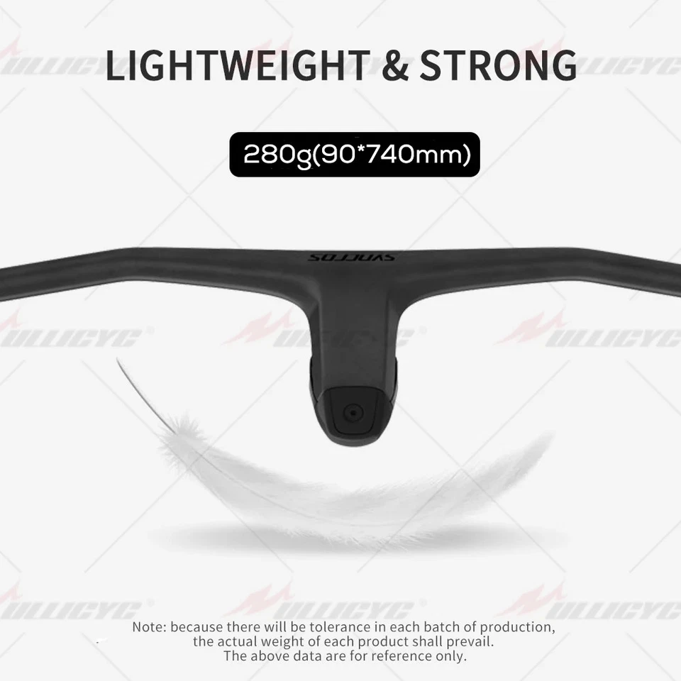 SYNCROS Handlebar FRASER IC SL WC 740MM -20 Degree Carbon Integrated Riser Bar - Image 2 of 4