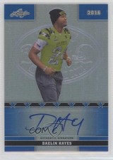 2016 Leaf US Army All-American Bowl Blue Prismatic 24/39 Daelin Hayes Auto 0af