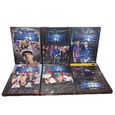 Rob Dyrdek's Fantasy Factory DVD Lot Season s 1-6 Season 1 2 3 4 5 6 Brand New