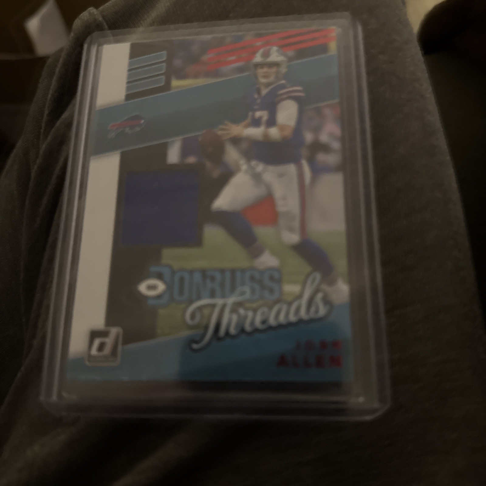 Josh Allen Panini Donruss Threads Relic #T1 Base