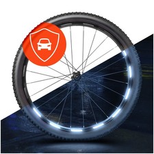 Fahrrad Reflektoren Aufkleber - 64er Set für...