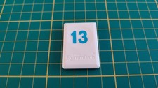 Tuile chiffre 13 treize bleu L'original Rummikub chiffres M&M Ventures 2014 #E31
