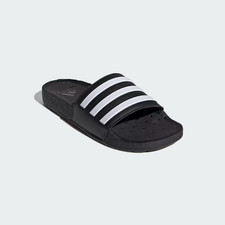 Adidas Men's Adilette Boost Slide Sandals Black FY8154
