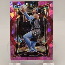 2025 Panini WNBA Select Basketball Concourse Allisha Gray #78 Pink Cracked Ice