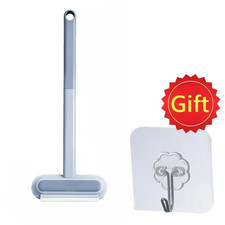 Long-Handled Window Cleaning Brush, Manual Pet Hair Remover for Cats and Dogs, M