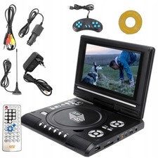 Tragbarer DVD Player Auto Moniter TV Drehbarer AKKU mit Gamepad 7,8-Zoll FHD