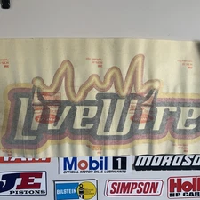 DALE EARNHARDT JR NASCAR RACING / ORIGINAL CAR DECALS / MOUNTAIN DEW LIVE WIRE !