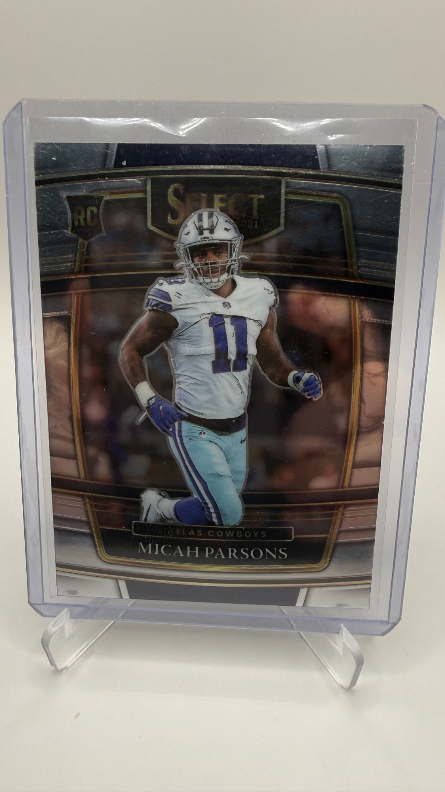 2021 Panini Select - Concourse Micah Parsons #85 Silver Prizm (RC)