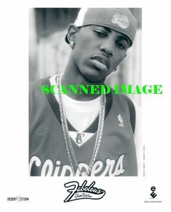 Press Photo: FABOLOUS 8x10 B&W