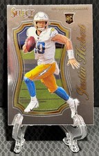 2020 Panini Select Justin Herbert SCR-4 Select Certified Rookies RC Chargers