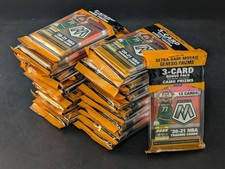 LOT of (24) 2020-21 Panini Mosaic Basketball Cello Multi Packs Factory Sealed