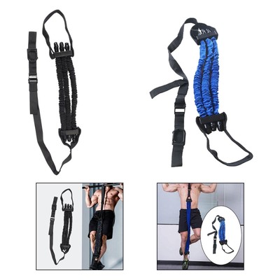 Fitness -Pull -Up -Assistenzband mit Fußgurten für Fitnessstudio, Park Chin