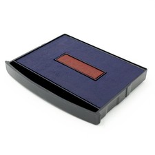 Replacement Ink Pad For XL Dater Stamp Blue Red Two Color Cushion Block