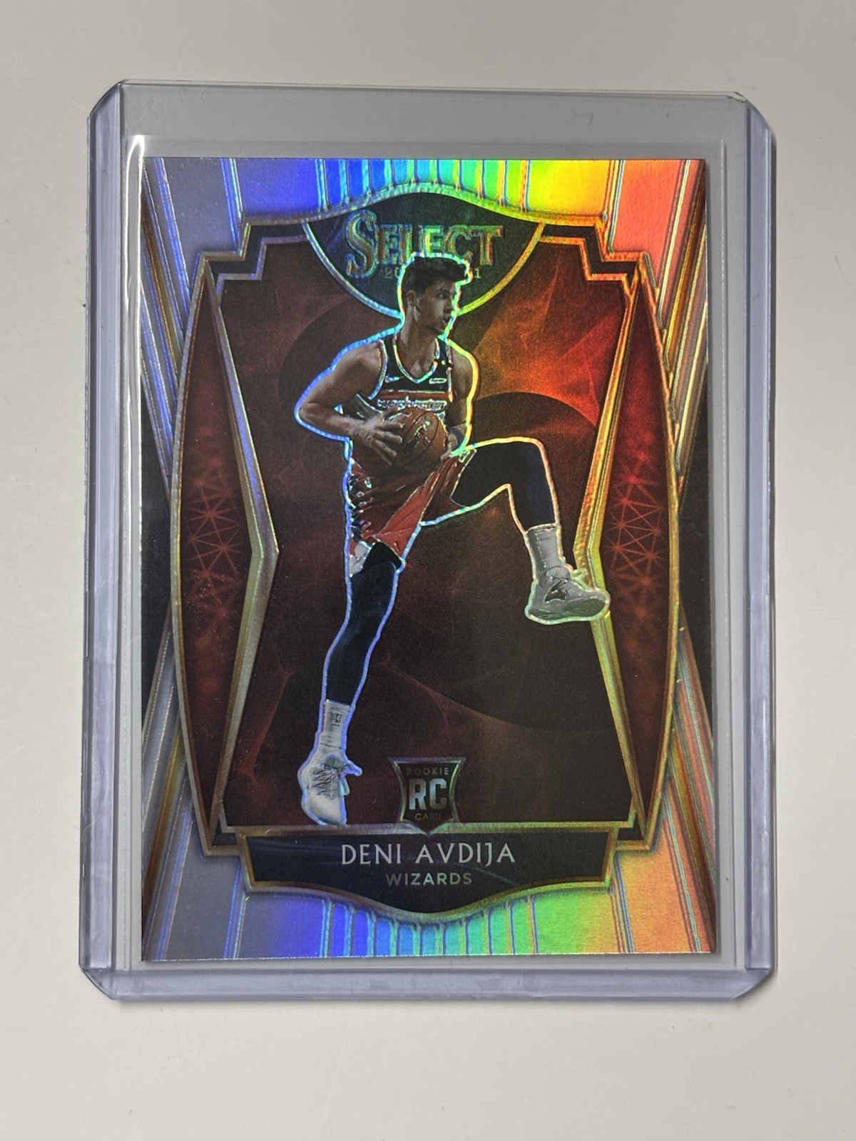 2020-21 Panini Select - Premier Level Deni Avdija #180 Silver Prizm (RC)