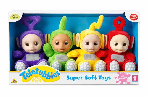 NEW Teletubbies Collectable Super Soft Plush Toys Full Set