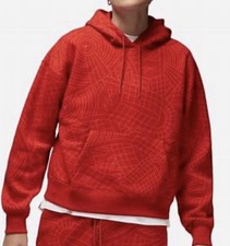Women  s Jumping Jordan Nike Air Red Hoodie Size XL New with Tags