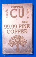 800 Grams / 1,76 Lbs, Barre De Cuivre Massif 99,99 Fins Lingots De Cuivre