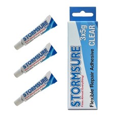 Clear Glue - Flexible Repair Adhesive for Tents and Gear - 3 x 5g