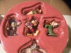 DISNEY SHOWCASE JIM SHORE DISNEY HOLIDAY ORNAMENT SET ( SET OF 5 ) NEW IN BOX — photo 3