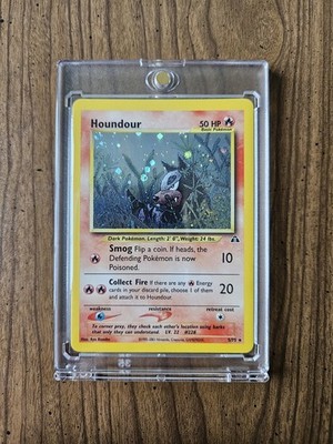 Houndour 5/75 Neo Discovery Unlimited Holo Rare LP