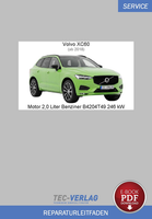 PDF Volvo XC60 (Ab 2018) Reparaturanleitung Motor 2,0 L Benziner 246 Kw