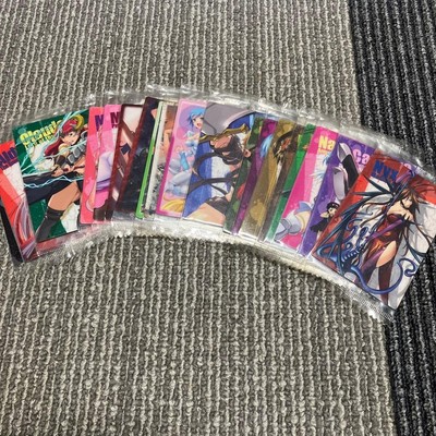 Queens Blade Anime Collection Card Gum Set of 19 Types for Sale