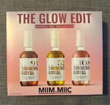 *NEW* THE GLOW EDIT SHIMMER OIL COLLECTION MIIM MIIC FRAGRANCE