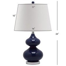 Safavieh EVA DOUBLE GOURD TABLE LAMP, Reduced Price 2172762074 LIT4086B-SET2