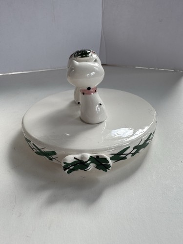 1958 Vintage HOLT HOWARD Cozy Kitten Cat Cottage Käse 2 Stck. Behälter Glas Schale - Bild 7 von 23