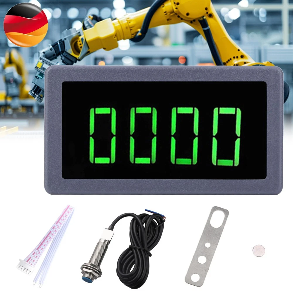 4 velocímetros digitales cuentarrevoluciones cuentarrevoluciones + interruptor de reverberación proximidad DHL