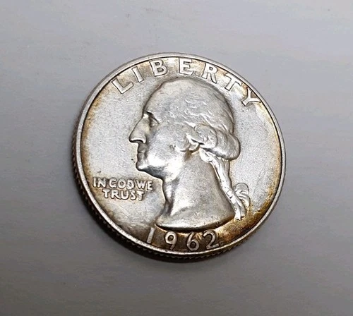 1962 Washington Silver Mint Proof Quarter  90% silver  List A