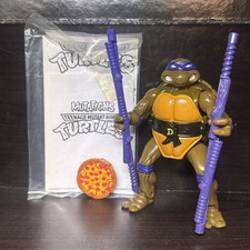 Vintage Mutatin Donatello Teenage Mutant Ninja Turtles Figure & Accessories 1992